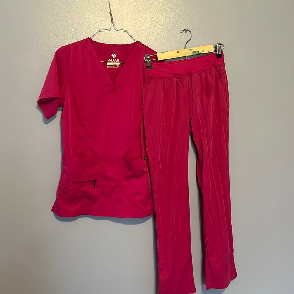 ADAR PRO pink scrubs